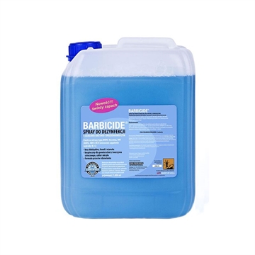 BARBICIDE DESINFICERINGS SPRAY TIL ALLE OVERFLADER MED DUFT 5000 ML