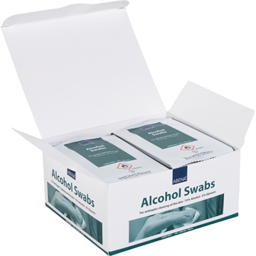 ABENA ALCOHOL SWABS 20X15CM ENKELTPAKKET 50 STK