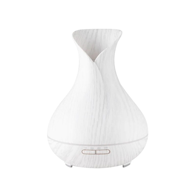 Aroma diffuser luftfugter spa 15 hvid træ 550 ml + timer