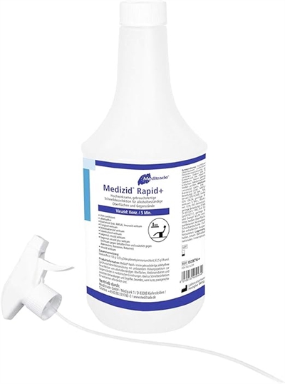 DESINFEKTIONSSPRAY MEDIZID RAPID+ OVERFLDEDESINFEKTIONSMIDLE MED SPRAY1000 ML