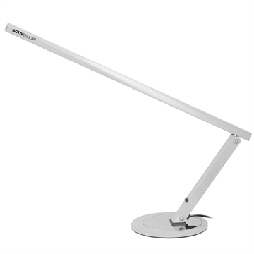 Slank LED-skrivebordslampe i aluminium