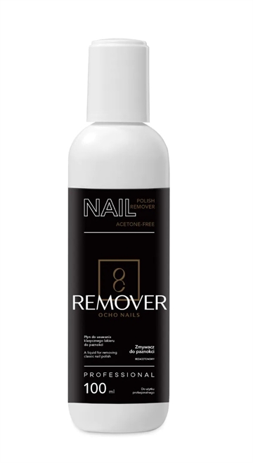 OCHO NAILS JORDBÆR ACETONEFRI NEGLELAKFJERNER 100 ML