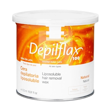 DEPILFLAX NATURLIG VOKSDÅSE 500 ML