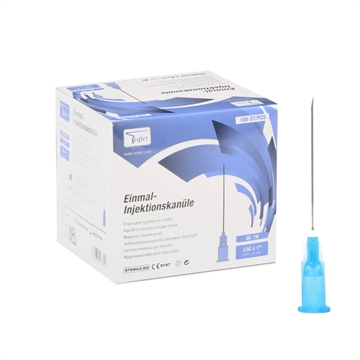 100 STK TEQLER KANYLER 23G 0,60 X 25MM