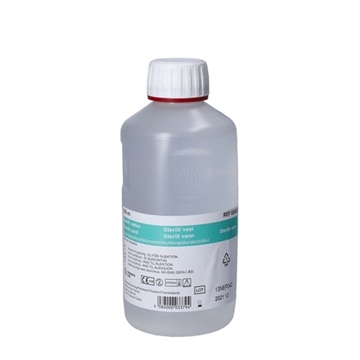 STERILT VAND SKYLLEVÆSKE 500ML